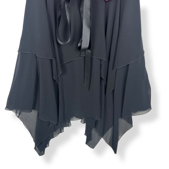 Gunne Sax Jessica McClintock Strapless Dress Womens Size 5 Corset Y2K Whimsigoth - Picture 4 of 16